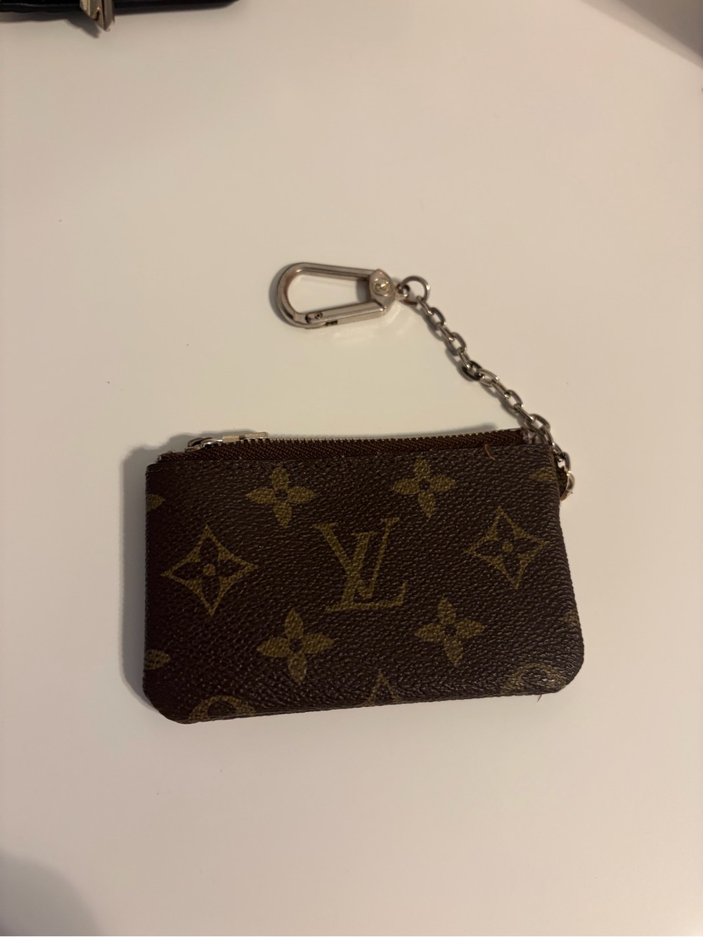 Louis Vuitton Monogram Canvas Key & Card Holder in Brown
